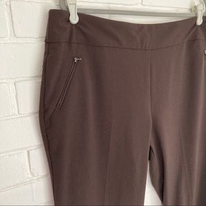 Briggs Brown Trousers with Tummy Control
